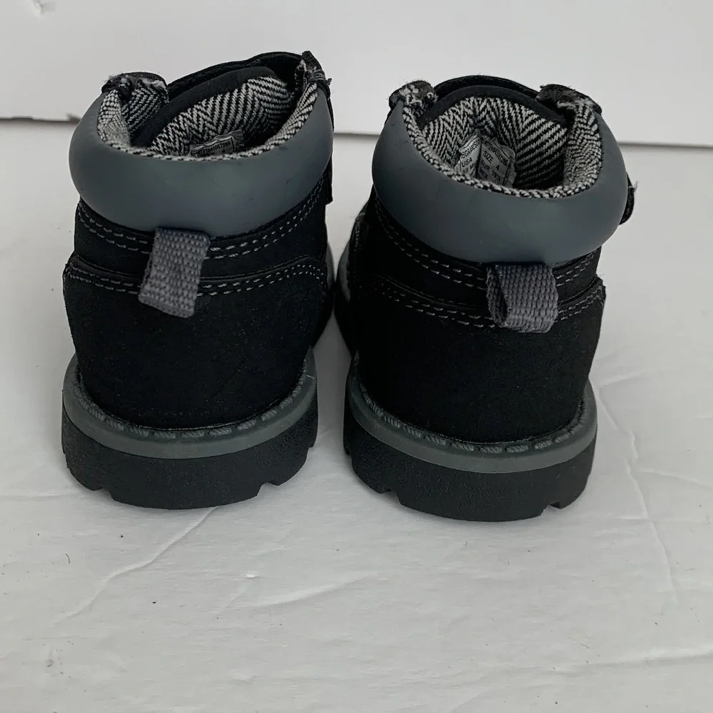 Garanimals Infant Velcro Boots Black 4
